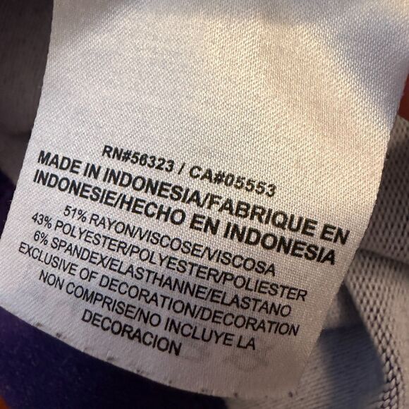 Men Nike Washington Game Day Half-Zip Pullover in Purple Size 3XL - Picture 8 of 8